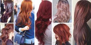Elegant Copper Red Hair Color Chart Image Of Hair Color