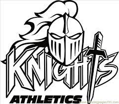 Some of the coloring page names are medieval knight coloring at colorings to and, knight ride a horse to castle coloring knight ride a horse to castle coloring, 88193 knight on horse, knights coloring birthday, standing still knight coloring standing still knight coloring coloring sky, knight swing his big sword coloring coloring sky. Knights Logo B 2bw Coloring Page For Kids Free Knights Printable Coloring Pages Online For Kids Coloringpages101 Com Coloring Pages For Kids