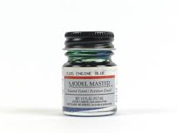 Testors Model Master 2729 Olds Engine Blue 1 2 Oz Jar Of
