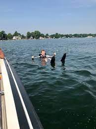 Learning To Ski At Lake Syracuse Indiana Lake Skiing Travel