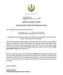 Apakah kamu sedang mencari aplikasi pengingat waktu sholat terbaik? Waktu Subuh Perak Kekal Pejabat Agama Daerah Gerik Facebook