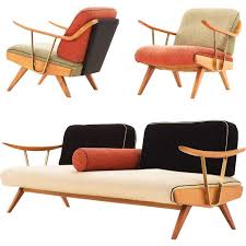 Extremely Unusual Italian Sofa Group With Brass Elements 1 Retro Furniture Italian Sofa Furniture Design