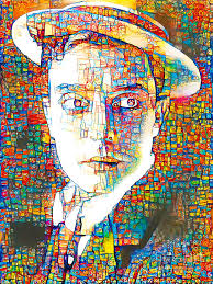 Contemporary Buster Keaton 20200903v3 by Wingsdomain Art and Photography