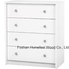 Stow clothing, linens and accessories in style with a piece that matches your bedroom furniture. China Bedroom Furniture White 4 Drawer Dresser Chest Shelf Organizer China Storage Cabinet Home Furniture