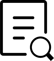 Document Search Icon Png And Svg Vector Free Download