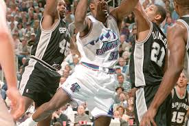 Lamarcus aldridge led all scorers. 20 Years Ago Jazz Crack Spurs Series Wide Open Deseret News