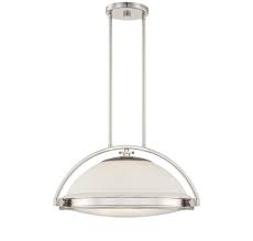 Clark pendant, inspired by a vintage lamp socket with a classic cylinder in clear, havana brown, or white glass. Quoizel Upft1820is Uptown Fulton 3 Light Pendant In Imperial Silver In Ceiling Lights Pendants Ceiling Pendants Bowl Pendant Quoizel Pendant Light Fixtures