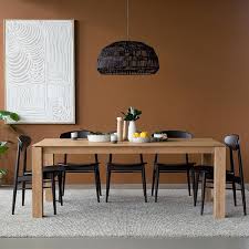 Ethnicraft Oak Slice Dining Table Curious Grace Minimalist Dining Room Moroccan Dining Room Minimalist Dining Room Decor