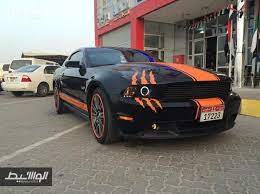 صور فورد موستنج معدلة بشكل استثنائي للبيع في أبوظبي بسعر مبالغ به موقع تيربو العرب car sports car vehicles