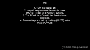 How To Access Service Menu In Samsung Tv Youtube