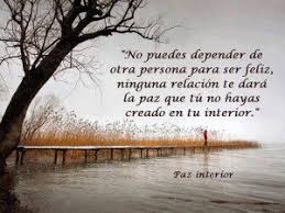 Frases De Paz Interior Romantic Images Life Lesson Quotes Cool Words