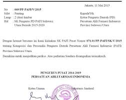 Contoh surat permohonan sk susunan pengurus. Pafisulut Arsip Laman 21 Dari 22 Persatuan Ahli Farmasi Indonesia Pafi Sulawesi Utara