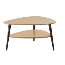 The main compartment features solid eur Scandinavian White Coffee Table Spring Maisons Du Monde