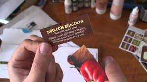 Our business cards are currently available in 3 sizes, both with your choice of rounded or square corners: Moo Business Cards Stickers And Postcards Review Standard And Luxe Youtube