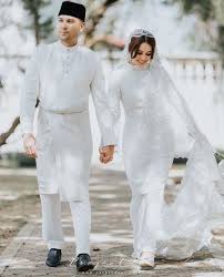 Dress (yaya tak buat kebaya) Baju Nikah Putih Trend 9 In 9 Nikah Dress Wedding Baju Pengantin Lelaki Putih Diary Hijaber