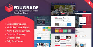 Edugrade Education Wordpress Theme Education Wordpress Themes Learning Management System Wordpress