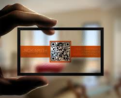 Compared to other forms of advertising, a stunning transparent business card lets you hold high business proposition value for your brand. Creative Transparent Business Cards With Qr Code By Quickmedia On Deviantart