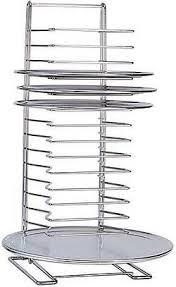 Admiral Craft Pizza Tray Rack Aluminum 15 Slt Pz 19029 Category Pizza Pan Supplies By Admiral Craft Http Www Ama Cookie Sheet Storage Rack Chrome Plating