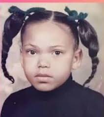 Ananda Lewis with her husband and son Langston. Ananda was married to Will  Smith's younger brother Harry.