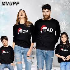 Dad Mom Baby Matching Sweatshirt For Daddy Mommy And Me Clothes Mother Daughter Father Son Outfits Family Look Christmas 2019 Buy At The Price Of 6 08 In Aliexpress Com Imall Com