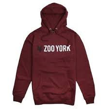 Details About Zoo York Gallant Mens Hoodie Burgundy Size S M Xl