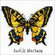 Easter eggs in grass cross stitch pattern read more. Swallowtail Butterfly Counted Cross Stitch Kit Borduurpatronen Patronen Borduren