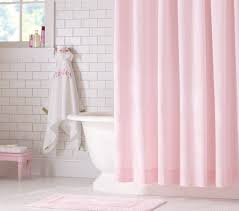 Mini Dot Shower Curtain Kids Shower Curtain Shower Curtain Pink Bathroom Decor