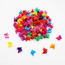 Check spelling or type a new query. Buy Butterfly Hair Clips 100 Packs Assorted Color Beautiful Mini Butterfly Hair Clips Hair Accessories For Girls And Women Random Color By Xloey Online In Turkey B07zj3t5sh