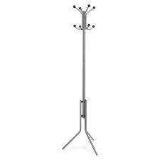 Lorell Tripod Base 4 Hook Metal Coat Rack 1 Each Silver Walmart Com Metal Coat Rack Furniture Sale Coat Rack