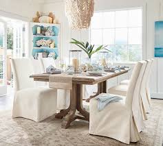 That means you can protect your fine dining room chairs without resorting to those ubiquitous plastic covers. Slip Covered Dining Chairs With Arms Off 74