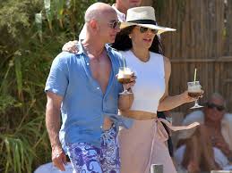 Michael sanchez, brother of jeff bezos' girlfriend, is locked in a bitter fight with bezos' security consultant gavin de becker; Jeff Bezos Looking Buff With Girlfriend Lauren Sanchez In St Tropez
