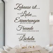 Wandtattoo Zu Hause Ist Wandtattoo Spruche Haus Zitate Wandtattoo