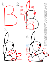 How To Draw Animals Diy Thought Word Drawings Easy Drawings Animal Drawings