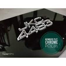 Check spelling or type a new query. Nombor Plat Chrome Cermin Timbul Shopee Malaysia
