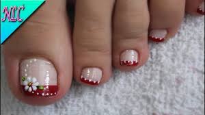 Imagenes de uñas decoradas 435 diseños fantásticos y elegantes , puedes elegir cualquiera de estos diseños y tenerlo en tus uñas hoy mismo! Diseno De Unas Flores Para Pies Flowers Nail Art Como Pintar Flores Nlc Youtube