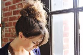 Here are a couple of tips on growing and styling the perfect topknot. How To Style A Top Knot A Beautiful Mess