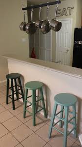 Playing House Diy Ombre Barstools Coisas De Casa Moveis Cafe