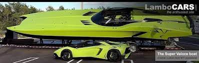 Lamborghini Boat How To Modification Great Cars Cool Boats Boat Speed Boats