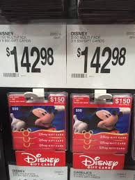 Disney gift card sams are great for shopping and online shopping and. Shannon Wdw Prep On Twitter Deal Alert 150 Worth Of Disney Gift Cards Can Be Purchased At Sam S Club For 142 98 Photo Sent By A Reader Http T Co Hpsvano0dj