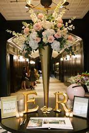 First impressions are so important, especially when it comes to making the grand entrance on your wedding day! Guest Book Sign Table Decorations For Wedding Reception Entrance Emmalovesweddings