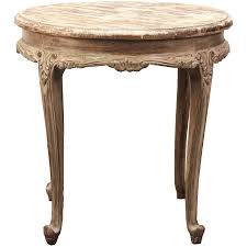 Petite Round French Accent Table French Country Furniture Painted Accent Table Country Furniture
