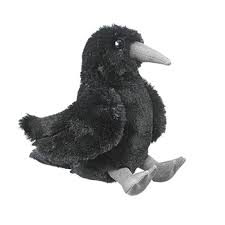Black Stuffed Raven Conservation Critter By Wildlife Artists Cute Stuffed Animals Animals Cute Plush