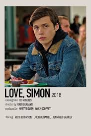 Love Simon By Jessi In 2020 Film Posters Minimalist Movie Posters Minimalist Alternative Movie Posters