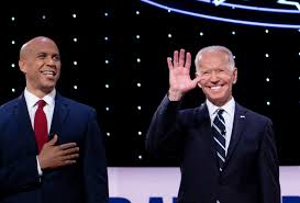 Then, beyonce or cardi b? Cory Booker Endorses Biden Former Vice President Will Restore Honor To The Oval Office