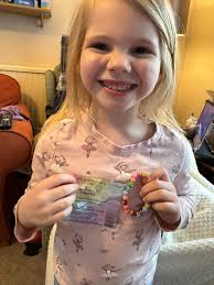 My 4 year old found this at Norwich train station. It made her day, thank  you! ❤️