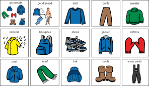 Get Dressed With Images Visual Social Stories Autism Visuals Autism Pictures