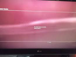 I M Trying To Update My Ps3 From 4 85 To 4 86 And It Keep Coming Up With This Error Is This Happening To Anyone Else Ps3