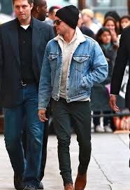 Denim Sherpa Lined Jacket Men Denim Jacket Men Outfit Sherpa Lined Denim Jacket Jean Jacket Outfits Men