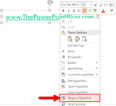 In this video i will show you how you can easily delete a hyperlink from a powerpoint presentation. Turn Off Text Hyperlink Color The Powerpoint Blog