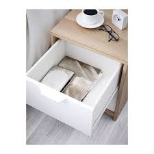 Askvoll 2 Drawer Chest White Stained Oak Effect White 16 1 8x18 7 8 Ikea Drawers Ikea Askvoll
